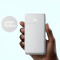 Повербанк ANKER Zolo with Built-in USB-C Cable 22.5W 20000mAh White (A110EH21)
