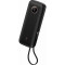 Повербанк PLATINET Powerbank w/Type-C cable, QC, PD 70W 20000mAh Black (PMPB2070)