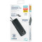 Повербанк PLATINET Powerbank w/Type-C cable, QC, PD 70W 20000mAh Black (PMPB2070)