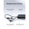 Повербанк BASEUS EnerFill FC41 Digital Display Power Bank with Dual Built-in USB-C Cables 145W 25000mAh Cosmic Black (E0028H01)