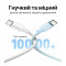 Кабель UGREEN USB-C to USB-C 100W 2м White (35221)
