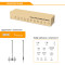 Крепление потолочноедля ТВ ITECH CELB-58XL 50"-100" Black