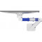 Настольное крепление для монитора GAMEPRO MAG701WBL 24"-57" White/Blue