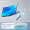 Настольное крепление для монитора GAMEPRO MAG701WBL 24"-57" White/Blue
