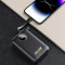 Повербанк DUDAO K14+ 1xUSB-C, 1xUSB-A w/2 cables 22.5W 20000mAh Black (6977196680016)