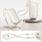 Повербанк BASEUS EnerFill FC21 Qpow 3 Ultra with Detachable Cable 22.5W 20000mAh Natural Titanium (E0027M01)