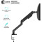 Настільне кріплення для монітора QUBE 4012GB.USB 17"-40" Black