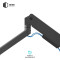 Настольное крепление для монитора QUBE 4516MB.USB 17"-45" Black