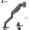 Настольное крепление для монитора QUBE 4516MB.USB 17"-45" Black