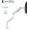 Настільне кріплення для монітора QUBE 5727GW.USB 24"-57" White