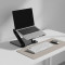 Підставка для ноутбука RTAKO RS-CP75D 3-Level Rotating Carbon Steel Laptop Stand Black