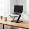Підставка для ноутбука RTAKO RS-CP75D 3-Level Rotating Carbon Steel Laptop Stand Black