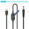Кабель живлення USB-C to DC XOKO K695 DC 5.5x2.5mm 140W 20V/7A Black (XK-K695)