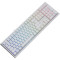 Клавіатура бездротова DUCKY One X Wireless Inductive Switch White (ON2408AST3-DAUSPDOECL2WW1)