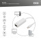 Мережевий адаптер DIGITUS USB Type C 3.0 Gigabit Ethernet Adapter White (DN-3024)