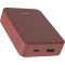 Повербанк HAMA Colour 10 Power Pack 15W 10000mAh Red (00201714)