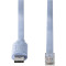 Кабель консольний DIGITUS USB - RJ45, chip FT232RNL 1.8м Light Blue (DA-70173)