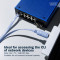 Кабель консольний DIGITUS USB - RJ45, chip FT232RNL 1.8м Light Blue (DA-70173)