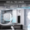 Корпус CORSAIR Frame 4500X LX-R RGB iCue Link White (CC-9011317-WW)