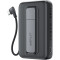 Повербанк з бездротовою зарядкою ACEFAST M24 Magnetic Fast Wireless Charge Power Bank PD22.5W 10000mAh Metal Gray