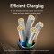 Кабель VENTION USB2.0 Type-C to Type-C PD 60W 3A 1м Gold (TRDJF)