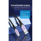 Кабель VENTION USB 2.0 A Male to Type-C Male 3A 1.5м Purple (CODVG)