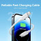 Кабель VENTION USB 2.0 Type-C Male to Lightning Male PD27W 3A 1м White (LAJWF)