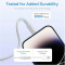 Кабель VENTION USB 2.0 Type-C Male to Lightning Male PD27W 3A 1м White (LAJWF)