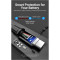 Кабель VENTION USB 3.0 A Male to Type-C Male 3A 0.15м Black (COZBG)