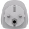 Універсальний дорожній перехідник GEMBIRD Travel Plug Adapter World to EU White (A-AC-EUMINTF)