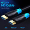 Кабель VENTION 4K PVC Upgraded HDMI v2.0 2м Black (AAGBH)