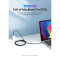 Кабель VENTION Type-C to Type-C PD 100W 5A 1м Gray (TAEHF)