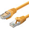Патч-корд VENTION SSTP Cat.6a CU 0.5м Yellow (VPC6SSTP-Y050)