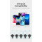 Автотримач для смартфона VENTION One Touch Clamping Car Phone Mount with Suction Cup Mount Bracket Black (KSCB0)