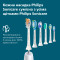 Електрична зубна щітка PHILIPS Sonicare 6100 series Blue + дорожній футляр (HX7403/08)