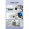 Кабель VENTION USB2.0 Type-C Male to Type-C Male 60W 3A 2м Gray (TADHH)