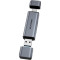 Кардрідер VENTION USB3.0 A+C SD+TF Card Reader Dual Drive Letter Gray (CLLH0)