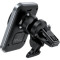 Автотримач з бездротовою зарядкою CHOETECH T206-F Magnetic Wireless Car Charger 15W Black (T206-F-ACBK)
