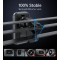 Автотримач з бездротовою зарядкою CHOETECH T206-F Magnetic Wireless Car Charger 15W Black (T206-F-ACBK)