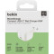 Зарядное устройство BELKIN BoostCharge Compact USB-C GaN Wall Charger 65W White (WCA011KQWH)