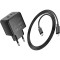 Зарядное устройство HOCO CS16A 1xUSB-C, 1xLighting, PD20W Black w/Type-C to Lightning cable