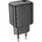 Зарядний пристрій HOCO CS21A Rich 1xUSB-A, QC3.0 Black (6942007609883)