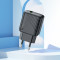 Зарядний пристрій HOCO CS21A Rich 1xUSB-A, QC3.0 Black (6942007609883)