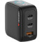 Зарядний пристрій VERBATIM Mini GaN 65W 2xUSB-C, 1xUSB-A, PD3.0, QC3.0 Black