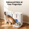 Розумна годівниця PETKIT YumShare Dual-hopper 2 Automatic Feeder with Camera White (P592)