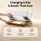 Розумний лоток для котів PETKIT Purobot Crystal Duo Automatic Cat Litter Box with Camera White (P9905)