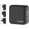 Зарядний пристрій VERBATIM Mini GaN 140W 3xUSB-C, 1xUSB-A, PD3.0, QC3.0 Black