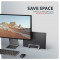 Вертикальна підставка для ноутбука AXAGON Vertical Stand for Laptops and Tablets Gray (STND-VG)