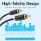 Кабель VENTION Audio 2xRCA - 2xRCA 1.5м Black (BCMBG)