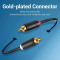 Кабель VENTION Audio 2xRCA - 2xRCA 1.5м Black (BCMBG)